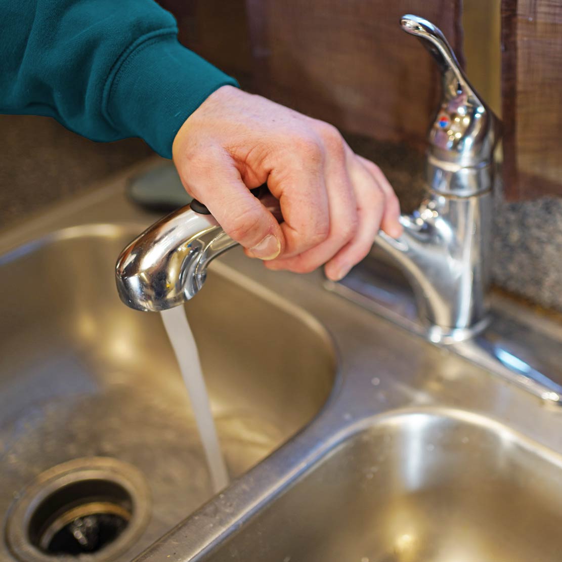 Clogged Sink